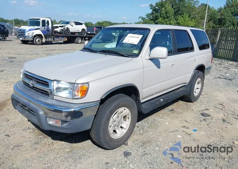 2000 Toyota 4Runner Sr5 V6 from USA, damaged, VIN JT3HN86R7Y0294229